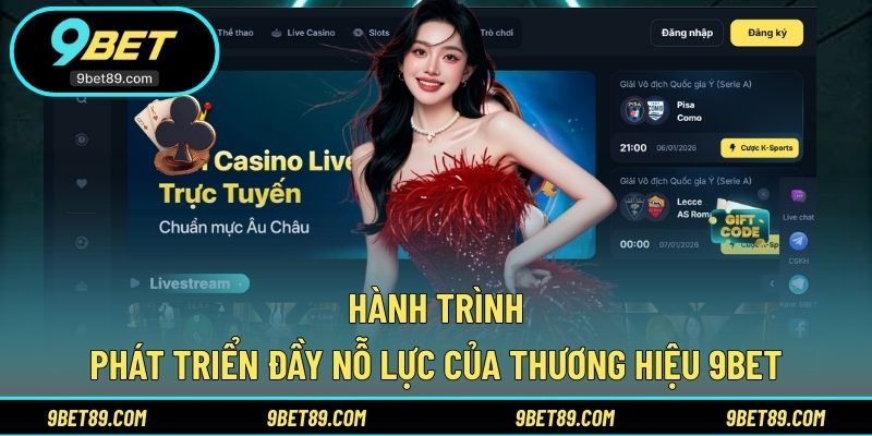 Nhà cái 9BET chiếm lĩnh thị trường giải trí săn thưởng online