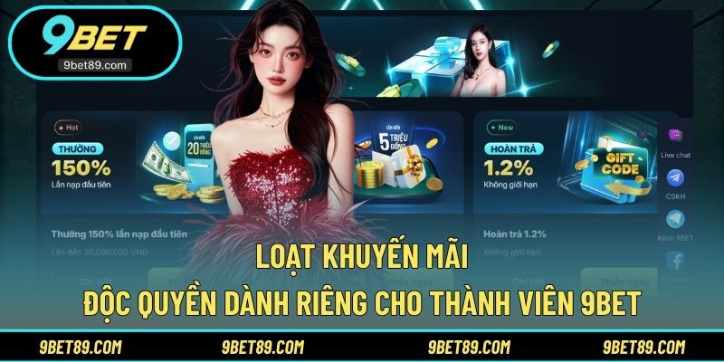 Loạt khuyến mãi nhà cái dành tặng cho hội viên